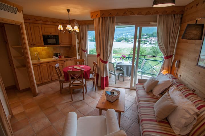 Roseaux Du Lac 208 - Vue Sur Le Lac Et Le Château - Duingt