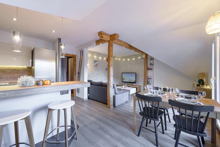 Le Tournette - Appt 1 Chambre, Balcon Vue Montagne - Doussard