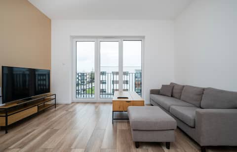 Top performing Airbnb: Harmony Apartment in łódź Górna
