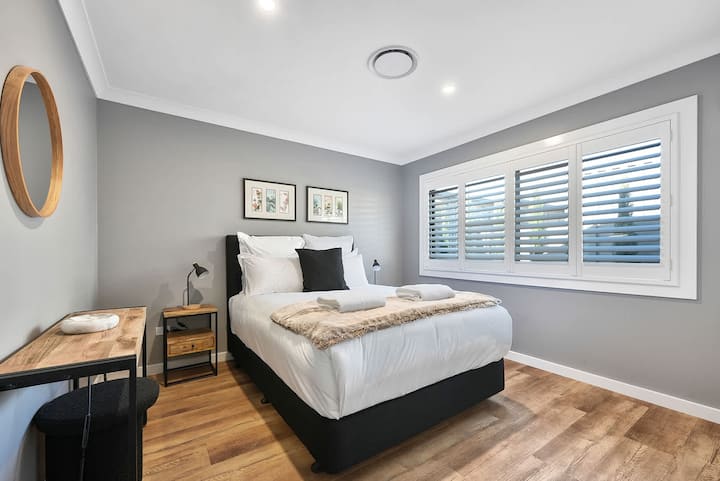 Slaapkamer 3 - queensize bed + BIR