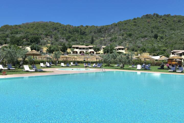 Montepitti Trilocale Piano Terra 6 Letti - Suvereto