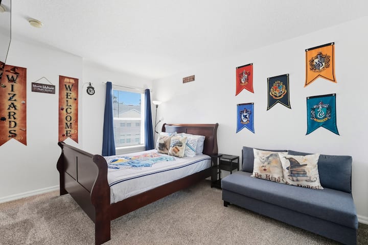 Čarovná izba s tematikou Harryho Pottera, ktorú si deti zamilujú