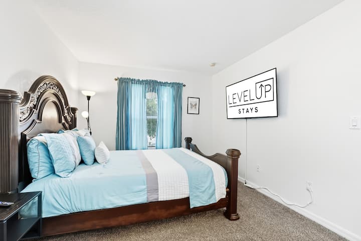 Pohodlná manželská posteľ pre ďalších hostí