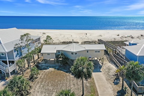 Beach front home, great value! Amethyst Dunes