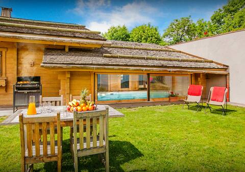 Ski break with spa pool and sauna