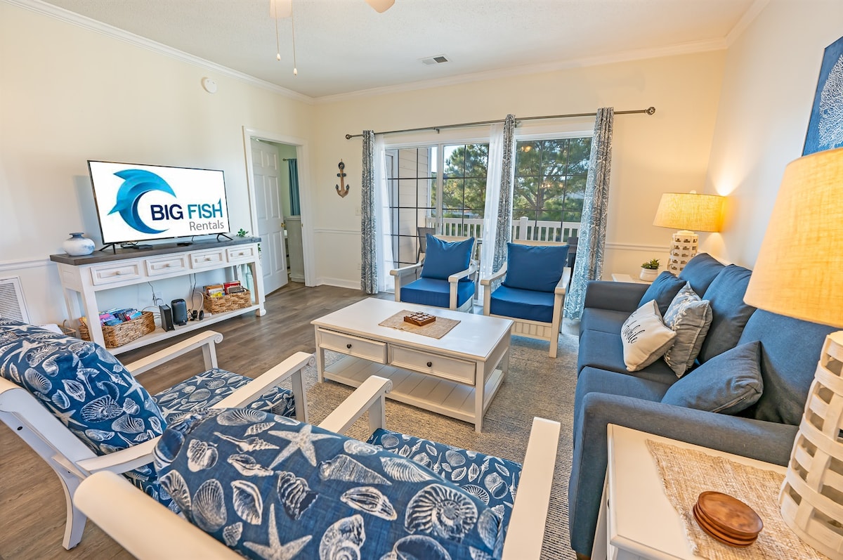 Updated Large 2BR in Azalea Lakes, Pools, PondView - Condominiums