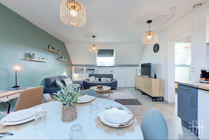 Appartement Proche Gare Climatisation Wifi - Saint-Pierre-des-Corps