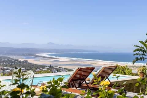 Moon Tide Villa | 5BD w Pool & Panoramic Sea Views