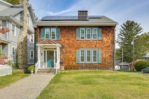 Walk to Hudson River Waterfront: Newburgh Home