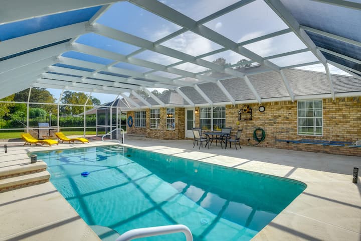 Golf, Shop & Explore: Home 11 Mi To Flagler Beach! - Palm Coast, FL