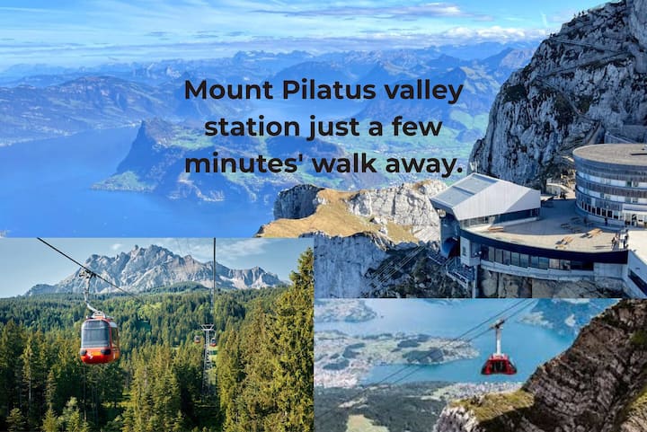 Cozy Double Room Near Mount Pilatus – Lucerne Stay - Lucerne