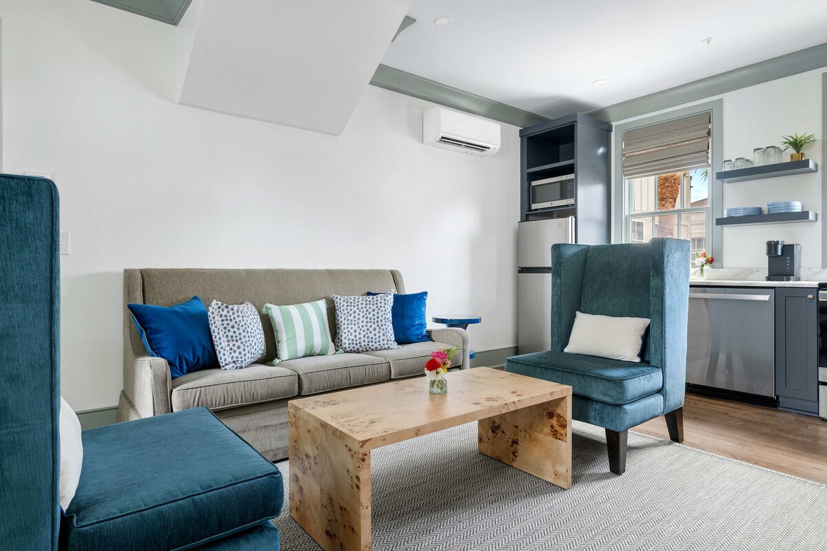 غرفة المعيشة 1 + أريكة قابلة للسحب + تلفزيون