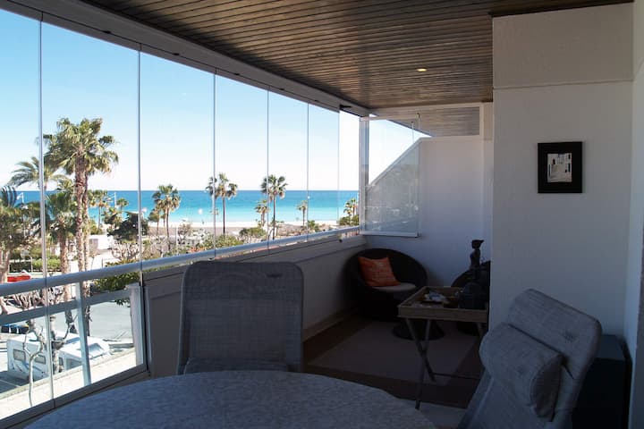 Finalbir- 50 M Final De La Spiaggia Avec Terrasse. - Altea