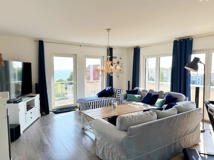 Penthouse "Molenfeuer" Mit Umlaufender Terrasse Un - Sassnitz