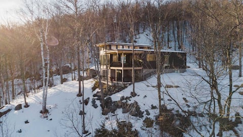 Twin Cottages with Mountain & Lake View