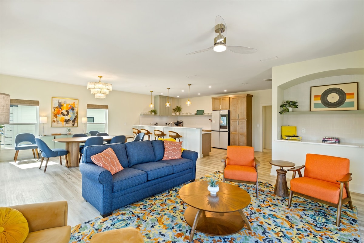 Successful Airbnb property: Tide + Melody • 4BR • Pool • RoofTop • Golf Cart in Laguna Beach