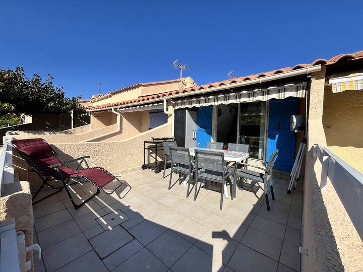 Maison De Vacances Climatisée,4 Pers, Proche Plage - Vias