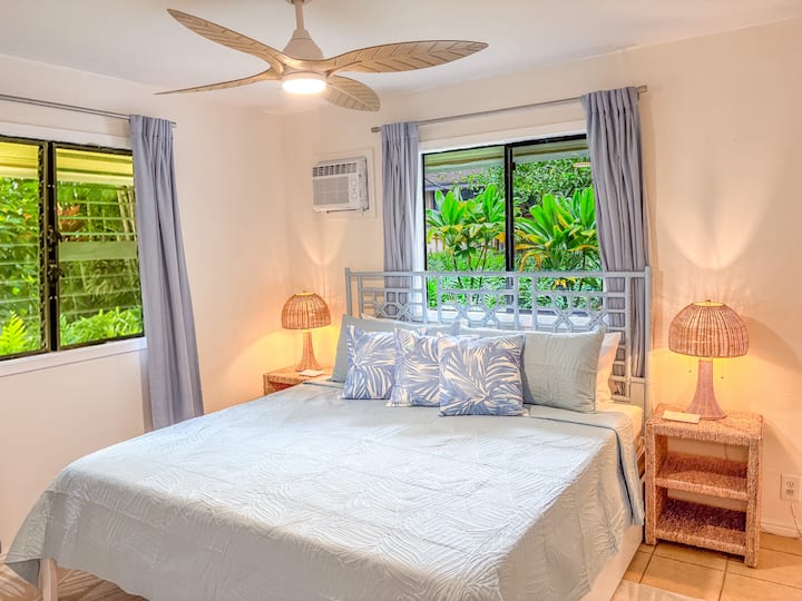 Despiértate renovado y listo para la aventura (Dormitorio 2 - Cama tamaño king y cama nido)