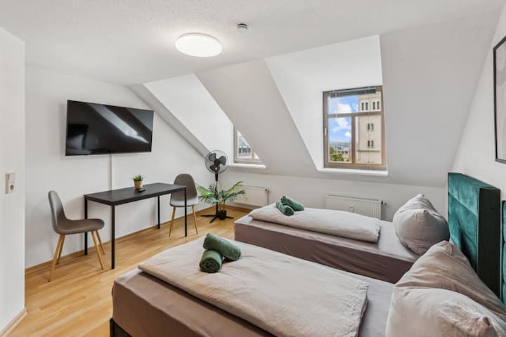 Monteurwohnung - Wlan, Waschmaschine, Smart-tv - Chemnitz