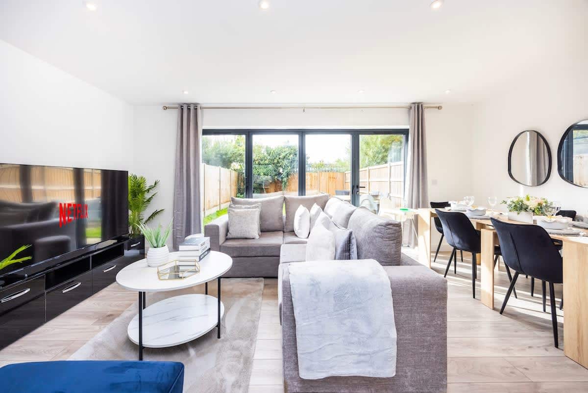Contractor accommodation — Interior of our 3-bedroom house in Sittingbourne