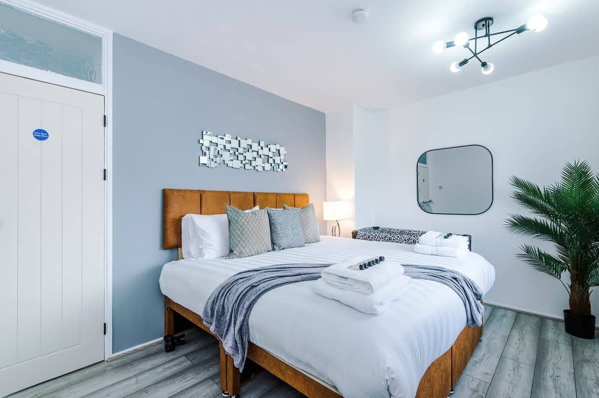 Contractor accommodation — Interior of our 2-bedroom house in St Helens