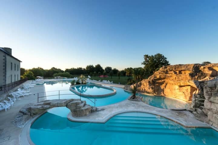 Zecamping 5* Mobil Home Parc Aquatique - Quimper
