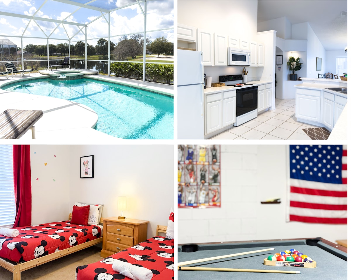 WS118LD - Lakeview - 4 Bedrooms Pool and Spa - Villas for Rent in ...