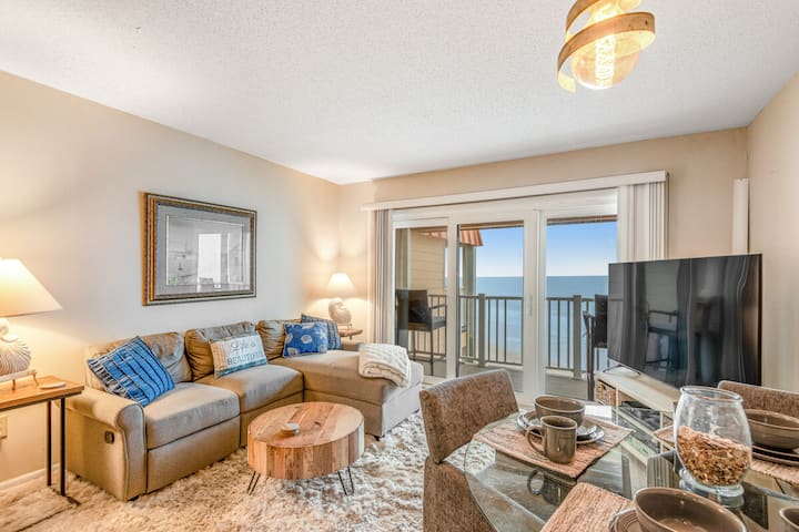 1br Oceanfront | Beach Access | Pool | Fast Wifi - North Topsail Beach, NC