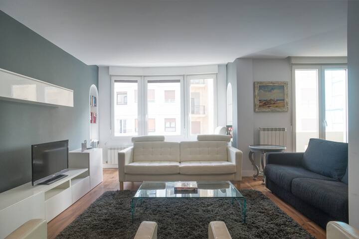 Playa Gros, views La Zurriola beach gallery image 2