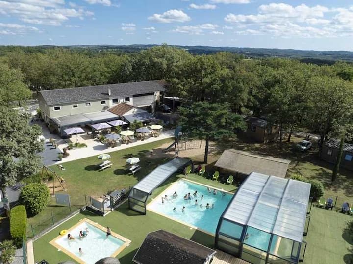 Zecamping 4* Mobil Home Parc Aquatique - Souillac