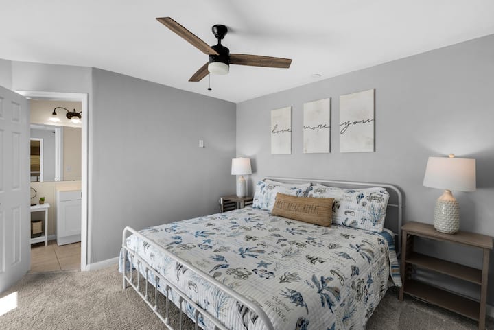 Dormitorio principal en el último piso