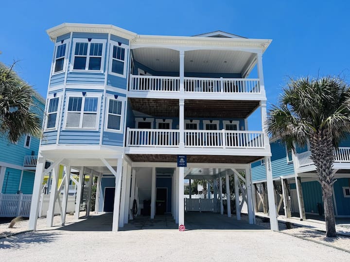 Shore To Delight:  Oceanview | Pool | Elevator - Holden Beach, NC
