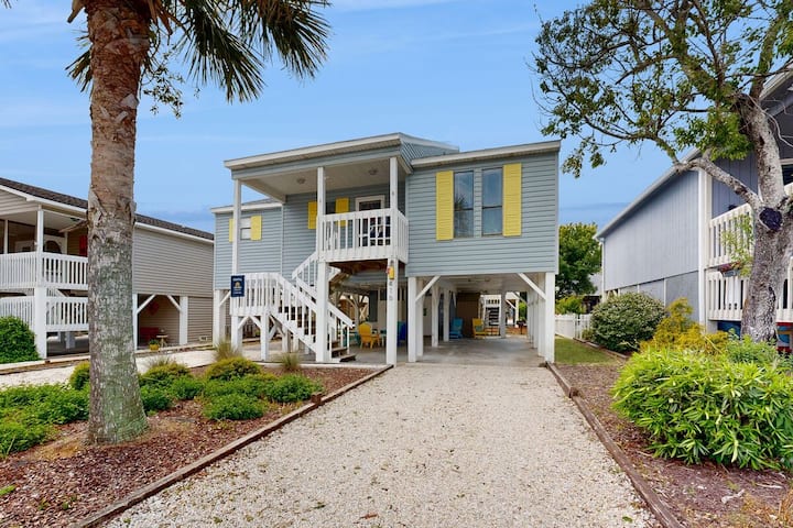 Shell Box Iii: Dog Friendly, 1 Block From Beach - Sunset Beach, NC