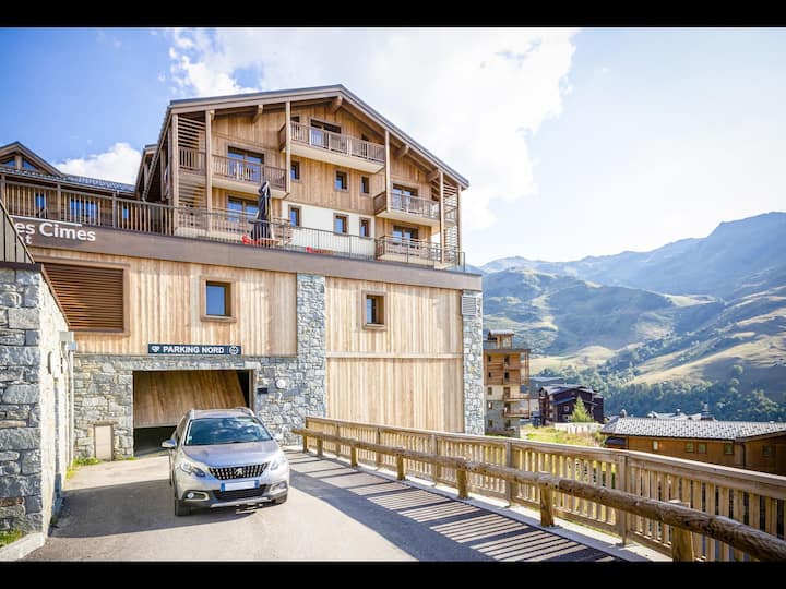 Appartement à Les Ménuires Avec Spa & Ski - Val Thorens