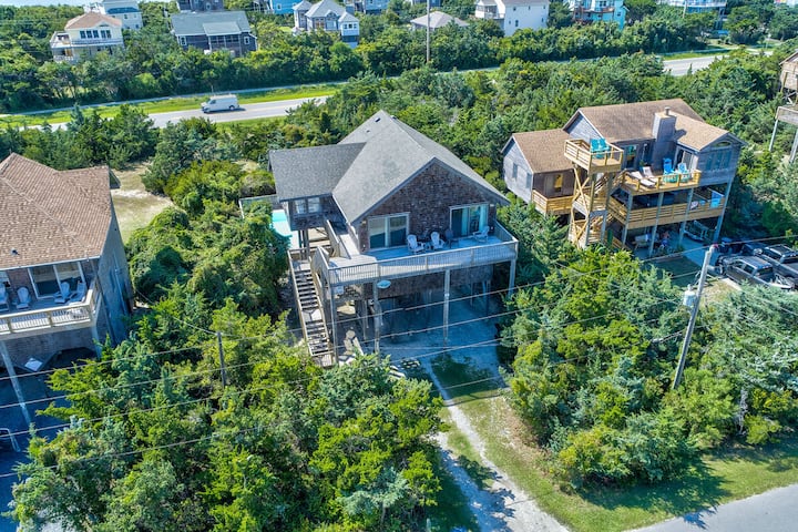Lovely 4br Oceanview Dog Friendly | Private Pool - Outer Banks, NC