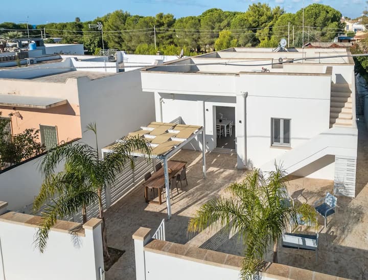 Villa Ondaluna  Charme Et Détente à Porto Cesareo - Torre Lapillo