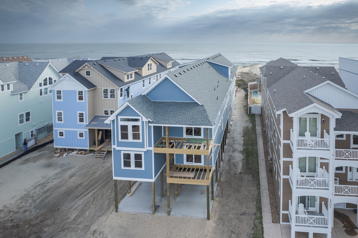 Oceanfront Estate for 32 | Pool & Theater