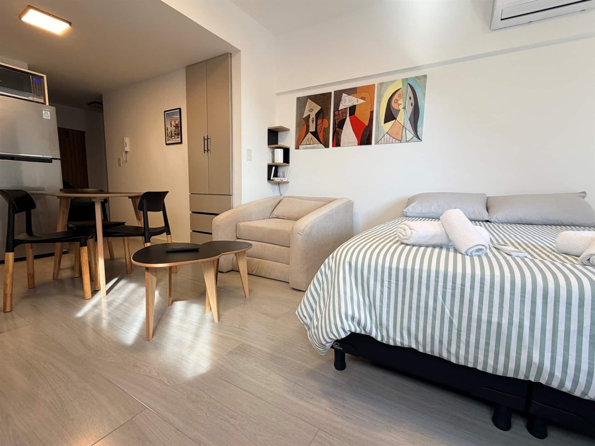 Monoambiente en Almagro en 9° piso con amenities