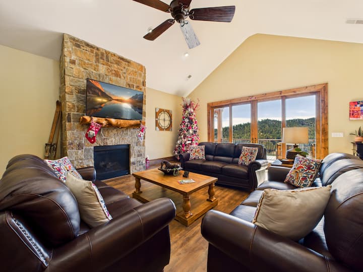 Grindstone Lake Lodge -Views-family Reunion Ready - Ruidoso, NM