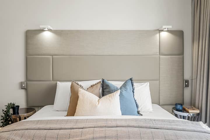 Relax and unwind in your king size bed.