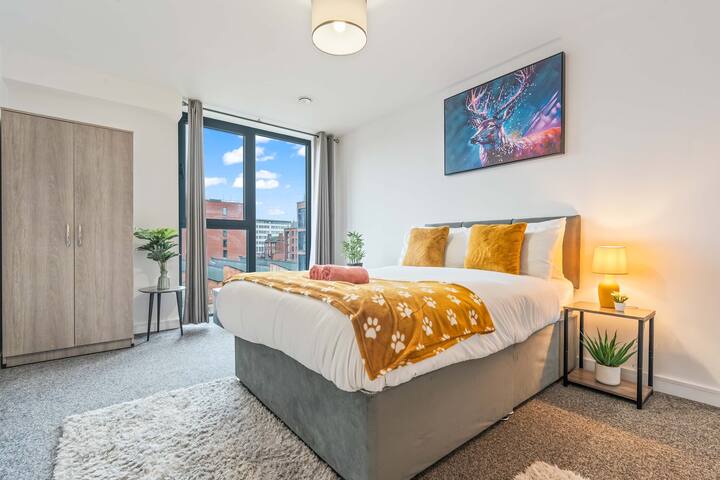 Modern & Cosy Apartment | Luxury 1-bed | Sleeps 5 - バーミンガム