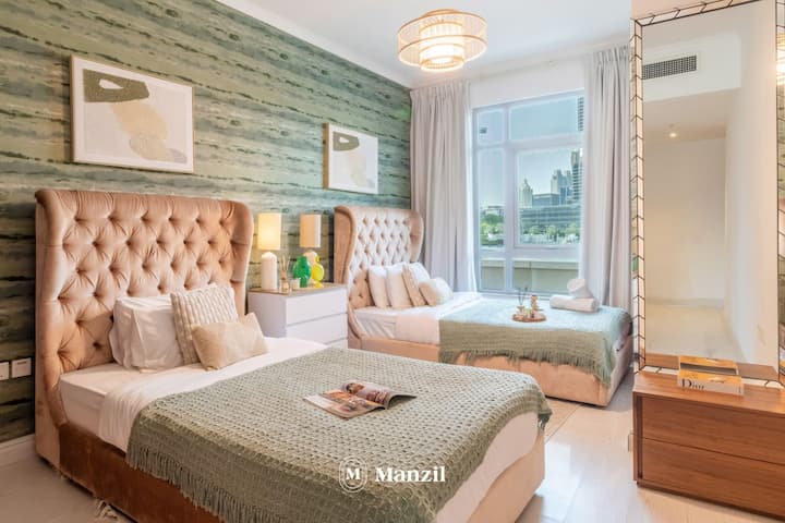 Ორადგილიანი საწოლები, იდეალურია ბავშვებისთვის ან სტუმრებისთვის.