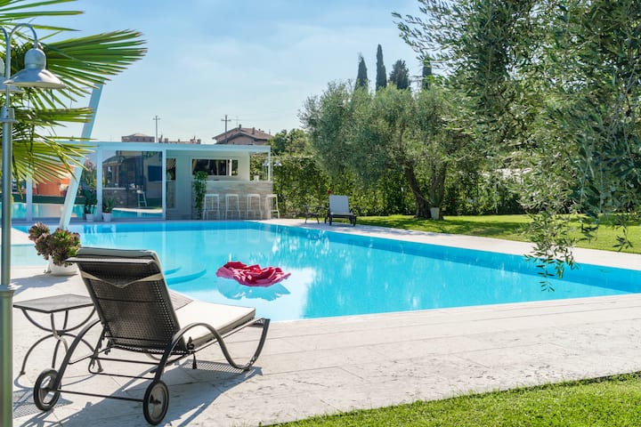 Regarda-gelso Del Garda Luxury Studio Avec Piscine - Lazise, Italien