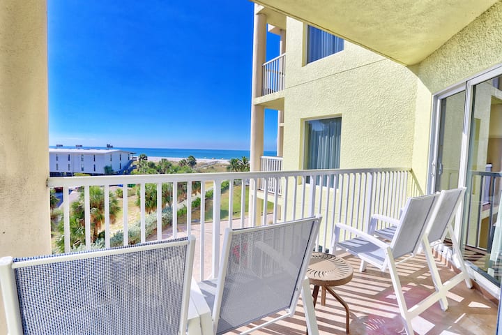 Sunset Vistas 405s - Beachfront/great Amenities! - Treasure Island, FL