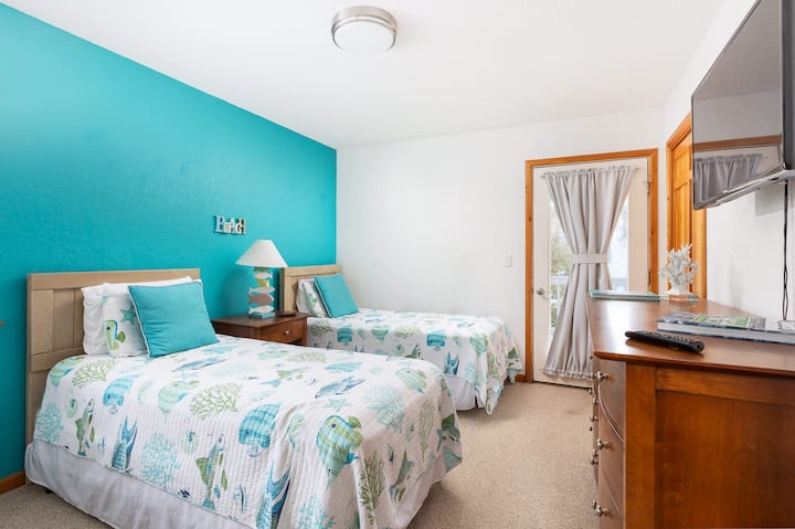 Dormitorio doble con 2 camas.