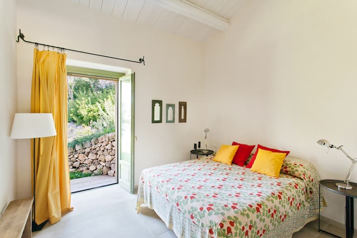 One of two double-twin bedrooms in the stables (bedroom 7). 