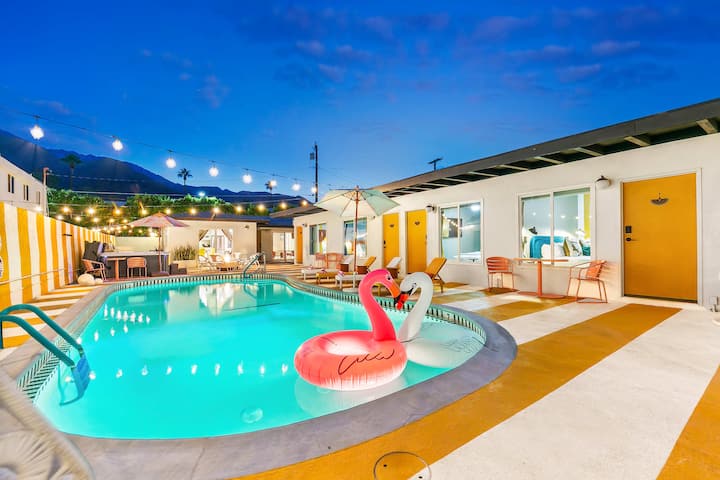 The Mod Hotel Buyout - Pool, Spa, Arcade Games - Palm Springs, CA