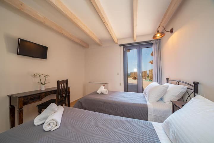 Habitación con dos camas individuales