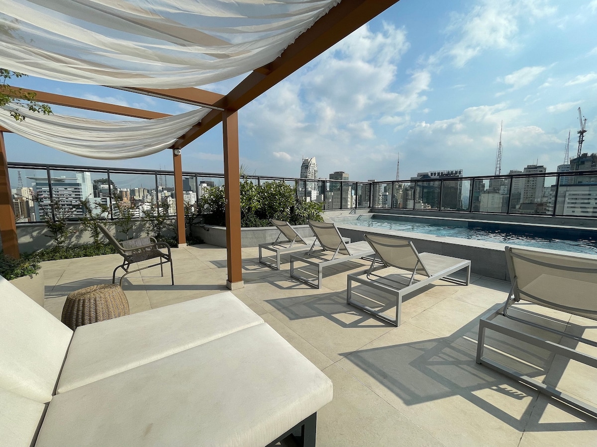 Studio in Augusta - Rooftop pool - Airbnb