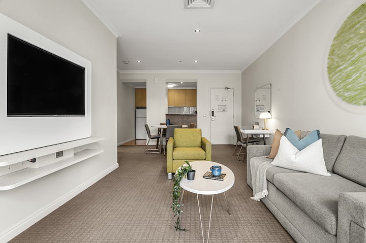 Large open plan living room for maximum comfort.